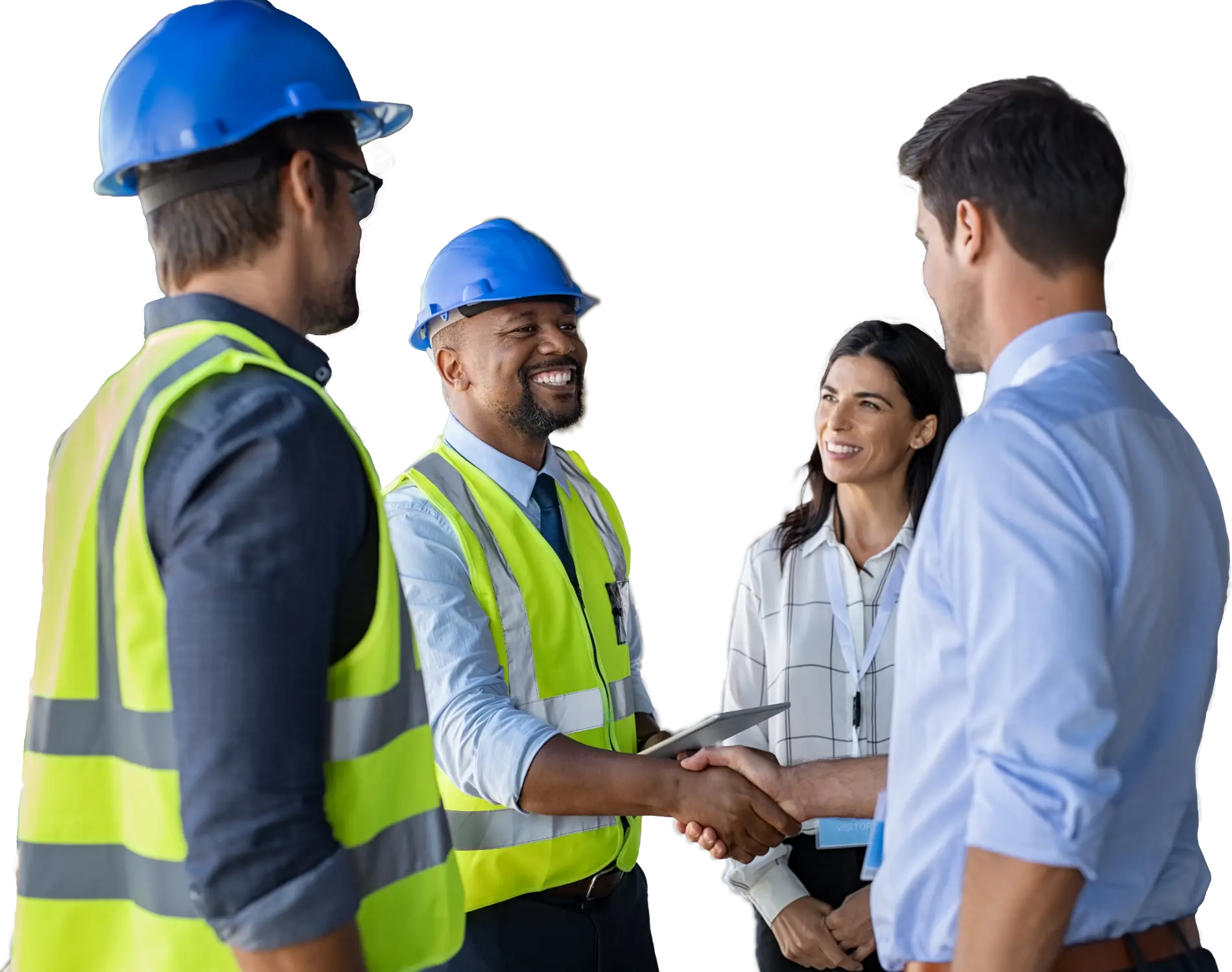 Home-Building Professionals Including Builders, Realtors, Suppliers, and Service Providers Collaborating and Making Deals on the BuildersMeet Platform